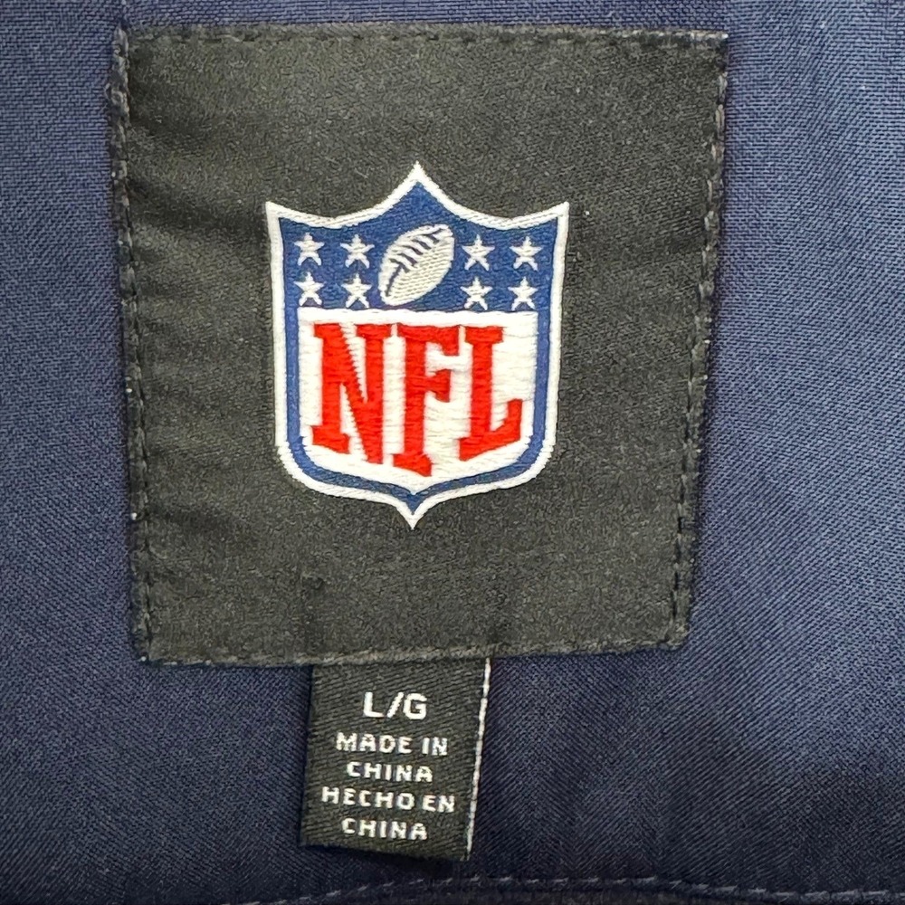 Seattle Seahawks Super Bowl Era Jacket Lg NFL G-III Fleece Lined Navy Green - Picture 6 of 8